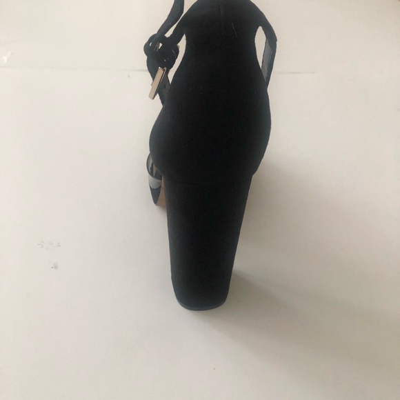 - Rachel Zoe 
Suede Platform Block Hells Sandals size 7 - Picture 7 of 9